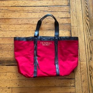 Victoria’s Secret Tote Bag Red and Black
